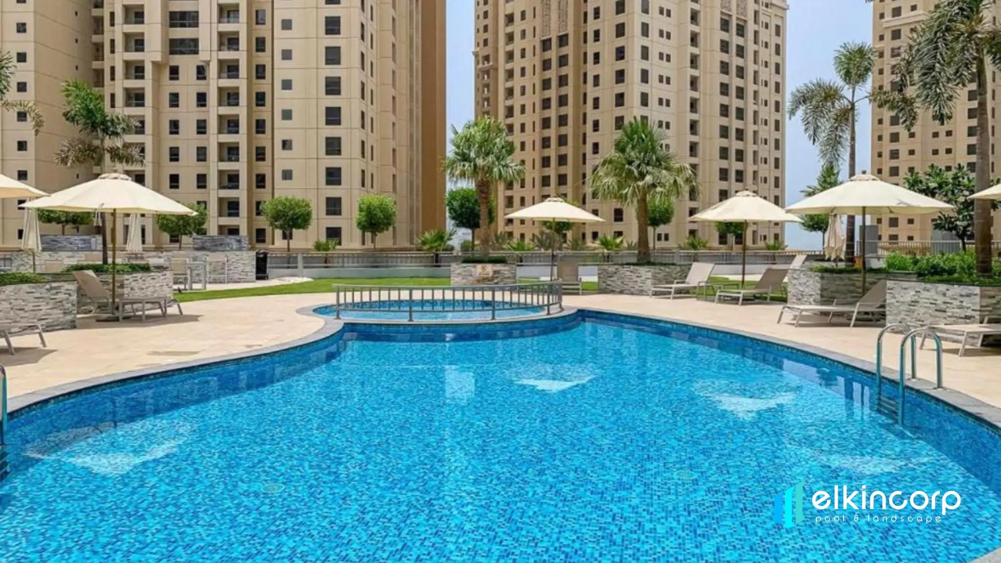 swimming pool terrace