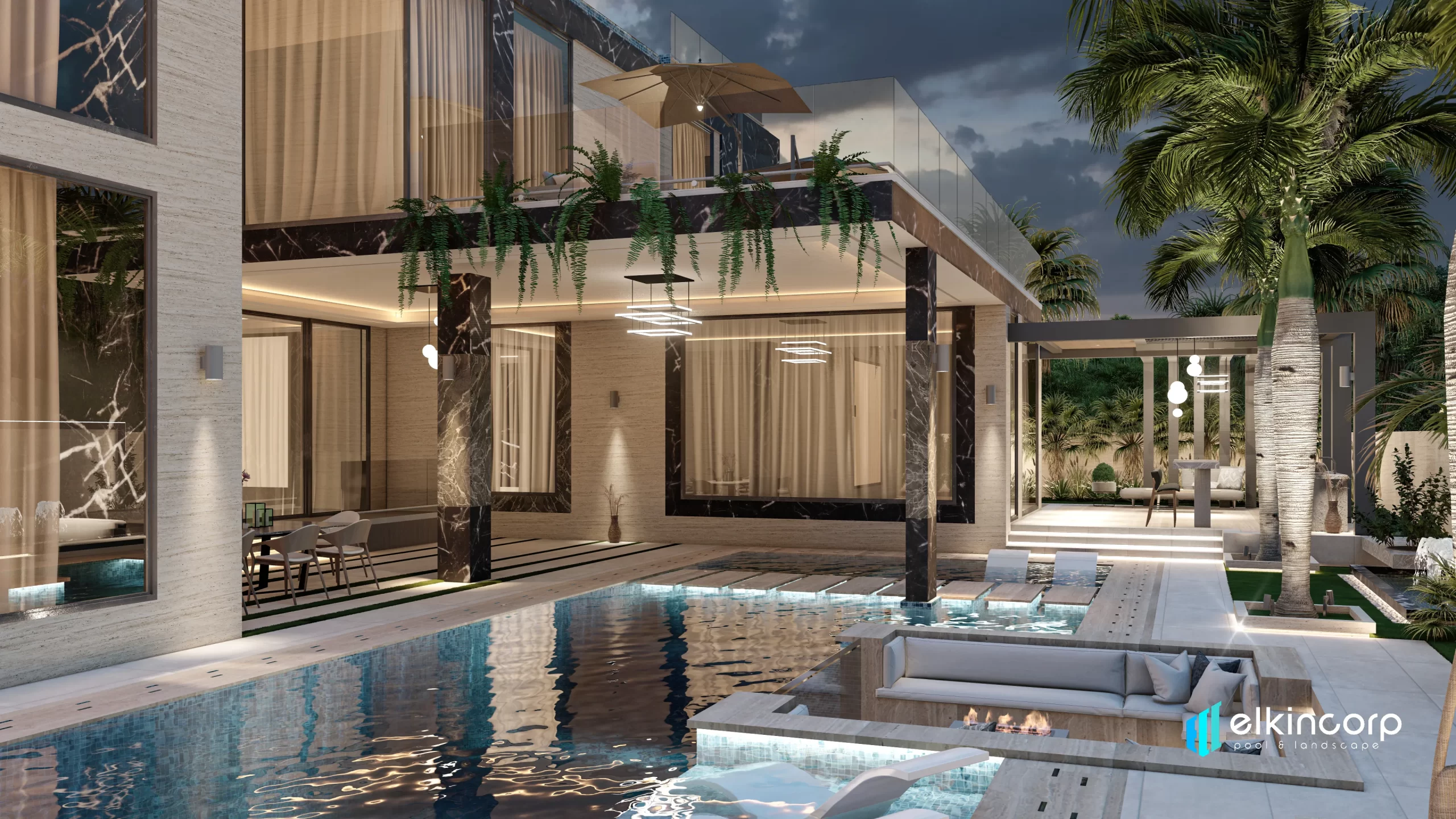 Swimming Pool Design and Consultation in Dubai, UAE - Elkin Corp